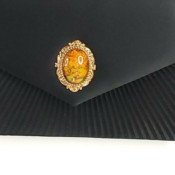 BLACK CLUTCH hand bag 8″X6″ RHINSTONE - Picture 3 of 9